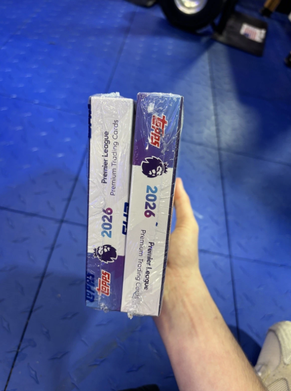 (2) 2026 Topps Premier League EPL Soccer Hobby Box - New