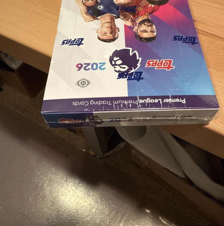 2026 Topps Premier League EPL Soccer Hobby Box - New Sealed In Hand