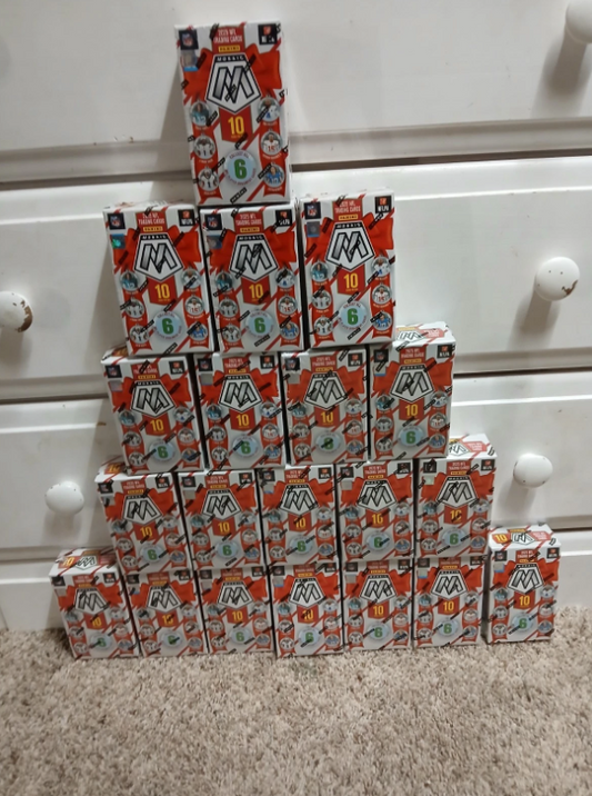 2025 Panini Mosaic NFL Football Ornament Holiday Box Factory Sealed Lot Of 20