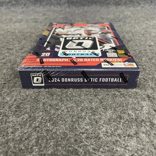 PANINI 2024 NFL Trading Cards Optic Donruss Football Hobby Box